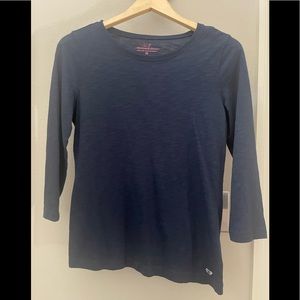 Vineyard Vines Simple Boatneck 3/4 Sleeve Tee, NWOT, sz XS